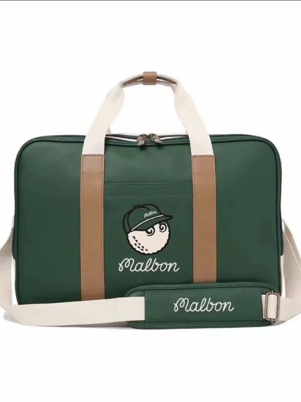 MALBON Stylish Unisex Golf Garment Handbag Travel Duffel Bag